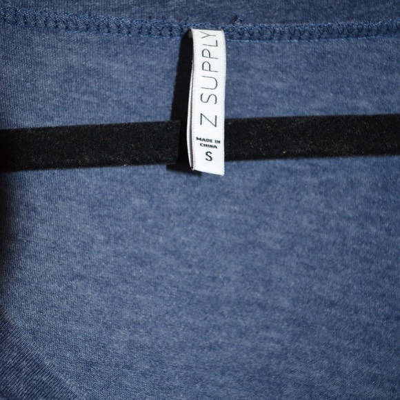 Black Iris Z Supply Pocket Tee - Picture 2 of 3